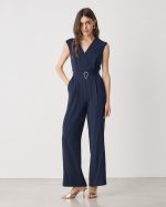 JUMPSUIT CREPE SLEEVELESS - Image 15