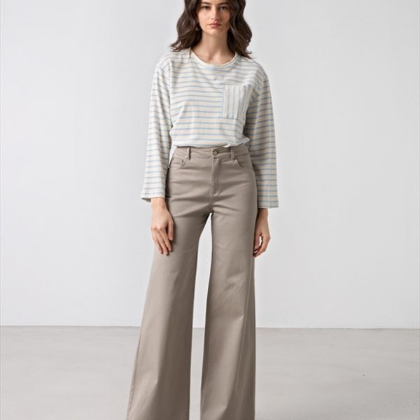 COTTON TROUSER WIDE LEG