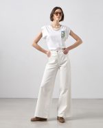 COTTON TROUSER WIDE LEG - Image 3