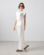 COTTON TROUSER WIDE LEG - Image 5