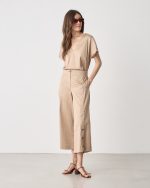 TROUSER COTTON CROPPED