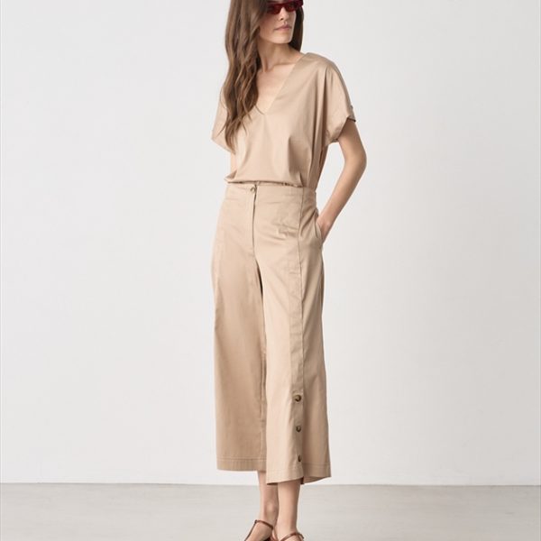 TROUSER COTTON CROPPED
