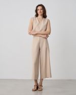 TROUSER CROPPED TENCEL LINEN - Image 6