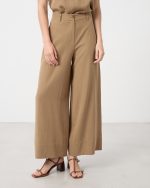 TROUSER CROPPED TENCEL LINEN - Image 11
