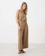 TROUSER CROPPED TENCEL LINEN - Image 12