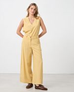 TROUSER CROPPED TENCEL LINEN - Image 15