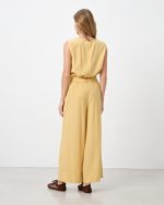 TROUSER CROPPED TENCEL LINEN - Image 17