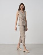 TROUSER MELANGE CROPPED - Image 3