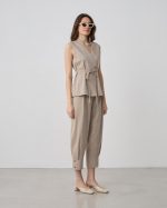 TROUSER MELANGE CROPPED - Image 6