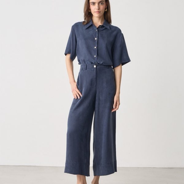 TROUSER CUPRO CROPPED