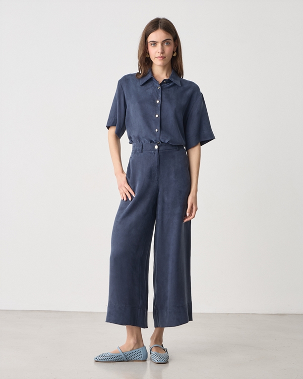 21101A.jpg TROUSER CUPRO CROPPED - Image 1