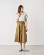 LONG COTTON SKIRT - Image 8