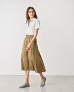 LONG COTTON SKIRT - Image 9