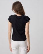 BLOUSE RIBBED SHORT SLEEVE - Image 5