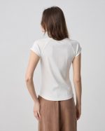 BLOUSE RIBBED SHORT SLEEVE - Image 14