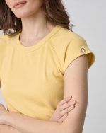BLOUSE RIBBED SHORT SLEEVE - Image 17
