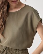 BLOUSE TENCEL LINEN - Image 5