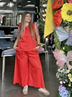BLOUSE COTTON SLEEVELESS