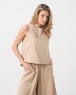 BLOUSE COTTON SLEEVELESS - Image 2