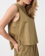 BLOUSE COTTON SLEEVELESS - Image 25