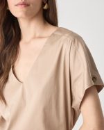 BLOUSE COTTON V NECK - Image 3