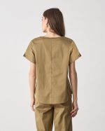 BLOUSE COTTON V NECK - Image 9