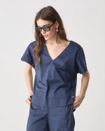 BLOUSE COTTON V NECK - Image 13