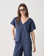 BLOUSE COTTON V NECK - Image 14