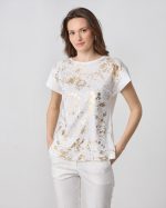 T-SHIRT GOLD PAINTS
