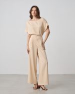 BLOUSE RUSHED SHORT SLEEVE - Image 5