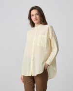 COTTON SHIRT MAO NECK - Image 8