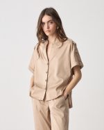 SHIRT COTTON EPAULET SLEEVE - Image 6