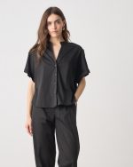SHIRT COTTON EPAULET SLEEVE - Image 10
