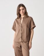 SHIRT COTTON EPAULET SLEEVE - Image 17