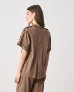 SHIRT COTTON EPAULET SLEEVE - Image 20