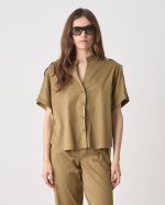 SHIRT COTTON EPAULET SLEEVE - Image 23