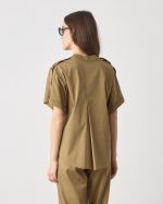 SHIRT COTTON EPAULET SLEEVE - Image 25