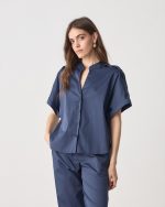 SHIRT COTTON EPAULET SLEEVE - Image 27