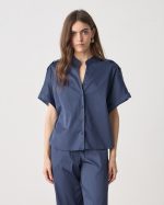 SHIRT COTTON EPAULET SLEEVE - Image 28