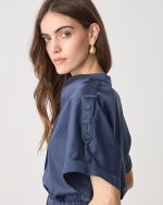SHIRT COTTON EPAULET SLEEVE - Image 29