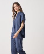 SHIRT COTTON EPAULET SLEEVE - Image 31