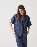 SHIRT COTTON EPAULET SLEEVE - Image 32