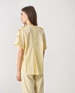 SHIRT COTTON EPAULET SLEEVE - Image 39