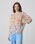SHIRT CHIFFON FLOWER PRINT - Image 2