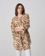 SHIRT LONG ZEPRA PRINT - Image 2