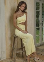 MAXI DRESS ONE STRAPS - Image 6