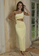 MAXI DRESS ONE STRAPS - Image 7