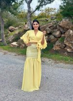 MAXI SKIRT RUCHED