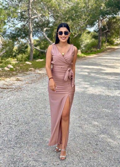 MAXI SKIRT RUCHED