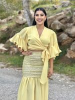SHIRT CROP FLARED SLEEVE - Image 2